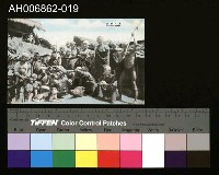 藏品(蕃人祝宴手彩明信片 (昭和年))的圖片